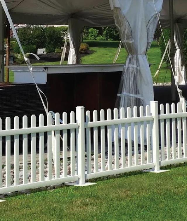 Where to find FENCE WHITE PICKET PANEL 6 FOOT in Arlington